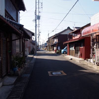 昭和通りの東側を併走する池谷街道
