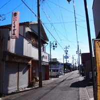 中央通り、本町・小川新町境付近