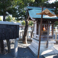 小川新町（左口）、左口神社